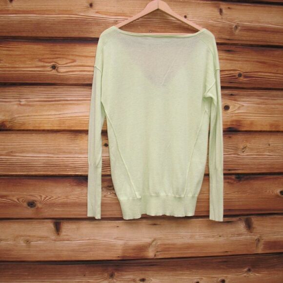 Athleta 100% Cashmere V Neck Sweater - Picture 5 of 8